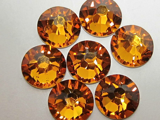 1 Gross 5ss TOPAZ (maxima) FLATBACK PRECIOSA Rhinestones